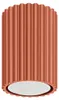 Plafond KARBON 10 roter Ocker 1xGU10 10W Aluminium Produktbild-Vorschau 12
