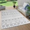 vidaXL Outdoor-Teppich ARAKIL Grau 120x180 cm PP Produktbild-Vorschau 8