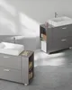 VASAGLE Waschbeckenunterschrank, offene Fächer an einer Produktbild-Vorschau 8