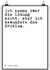 Mr. & Mrs. Panda Bild Ich kenne zwar die... DIN A3 - Weiß - Produktbild-Vorschau 1