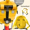 HECKBO 2-in-1-Kinderrucksack & Lenkertasche – Bee – Produktbild-Vorschau 3