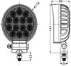 Pracovní světlo kulaté OSRAM LED 56W, 10-30V Náhled obrázku produktu 3
