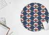 MuchoWow® Mauspad Mousepad Muster - Abstrakt - Blumen 50x50 Produktbild-Vorschau 6