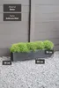 VIVANNO Blumenkasten Beton FLOBO Kasten, Anthrazit matt - Produktbild-Vorschau 3