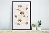 MuchoWow® MuchoWow® Gerahmtes Poster Zebra - Pflanzen - Produktbild-Vorschau 4