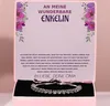 A ma merveilleuse petite-fille - Bracelet avec cristaux Voir les images du produit 1