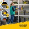 MONZANA® 4x Caisse de rangement 40 L robuste avec couvercle Voir les images du produit 3