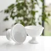 Set di 2 ciotole per gelato e dessert Pearly in porcellana Anteprima dell’immagine prodotto 4