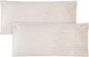 Aspero 2 Kissenbezüge aus Streifen-Flanell 40x80 cm Produktbild-Vorschau 1