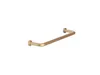 A single gold-colored grab bar is shown against a white background. Produktbild-Vorschau