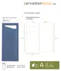 Bestecktasche Prime Fit in Dunkelblau 85 x 190 mm, mit Produktbild-Vorschau 2