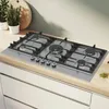 Bosch Gaskochfeld Serie 6 5 Zonen 12500W Edelstahl - Produktbild-Vorschau 2