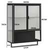 okwish Schminkkommode 60CM zweitürig,Hängeschrank mit Produktbild-Vorschau 7