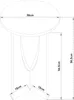Beistelltisch 'Rindal' 38x56,5 cm Eichenoptik Produktbild-Vorschau 6