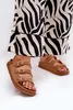 Damen Sandalen Mit Riemen Und Schnallen Camel Uliri 37 Produktbild-Vorschau 2