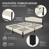 Letto imbottito ML-Design 180x200 cm, beige, letto Anteprima dell’immagine prodotto 3