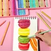 H&B 50 barevných pastelek Macaron, 3,3 mm jádro, s železným Náhled obrázku produktu 6