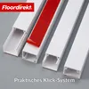 Floordirekt Kabelkanal Oskar 10 x 1m, Kabelleiste Produktbild-Vorschau 7