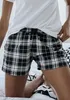 Vivance Dreams Pyjamashorts schwarz-weiß kariert Größe Produktbild-Vorschau 3