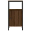 vidaXL Nočný stolík Brown Oak Optics 41x31x80 cm Drevo Náhľad obrázku produktu 3