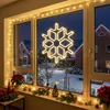 SALCAR 60 cm LED Schneeflocke Deko, 300 LEDs, Innen & Außen Produktbild-Vorschau 5
