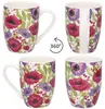 Anouk, lot de 6 tasses à café 300 ml en porcelaine, motif Voir les images du produit 3