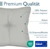 Beautissu Lounge Kissen Set Outdoor Hellgrau XLuna, Produktbild-Vorschau 5