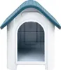 Hundehütte Blau 59x75x66 cm Polypropylen Produktbild-Vorschau 2