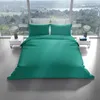 Renforce Bettwäsche Set 155x220 cm 80x80 cm Petrol Uni 100% Produktbild-Vorschau 2