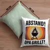 Trendation - Opa Grillt Deko-Kissen mit Füllung 40x40 Produktbild-Vorschau 4