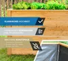 Westmann Klassik 170: Houten verhoogde tuinbed, lariks Productafbeelding-voorbeeld 2