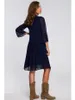 Stylove Minikleid für Frauen Larad S236 dunkelblau XXL Produktbild-Vorschau 2