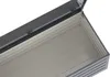The interior of a metal storage box with the lid open. Produktbild-Vorschau