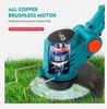 900W Rasentrimmer Trimmer Motorsense Akku Grasschneider Produktbild-Vorschau 12