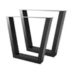 MetaloPro Tischbeine Atria Lite Extreme – 2x Schwarze Produktbild-Vorschau 1