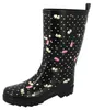 Beck Damen Blumenregen Gummistiefel, Schwarz, 39 EU Produktbild-Vorschau 8