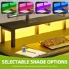 YITAHOME L-förmige Schreibtisch, 137cm LED Gaming Tisch mit Produktbild-Vorschau 4