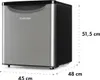 Klarstein Yummy - Kühlschrank, mit Gefrierfach, , Produktbild-Vorschau 8