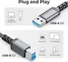 deleyCON 1m USB 3.0 Kabel USB-A auf USB-B Stecker Produktbild-Vorschau 6