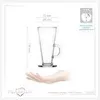 PLATINUX Kaffeegläser mit Henkel 270ml Set 6-Teilig aus Produktbild-Vorschau 3