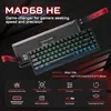 YUNZII MAD68 HE Rapid TriggerGaming-Tastatur mit Produktbild-Vorschau 2