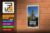 Holzschild Reise 12x18 cm Madrid Spanien Pferd Panorama Produktbild-Vorschau 4