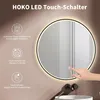 HOKO Design Badspiegel rund 80 cm Amsterdam mit Produktbild-Vorschau 3