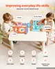 VEVOR Montessori Busy Board 18-in-1 Sensorisches Produktbild-Vorschau 2