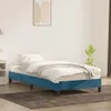 vidaXL Bettgestell ohne Matratze Dunkelblau 90x220 cm Samt Produktbild-Vorschau 3