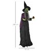 HOMCOM Decorazione di Halloween da 180 cm: strega di Anteprima dell’immagine prodotto 3