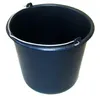 Vedro ReCycled® 10 l, stavebné, plastové, čierne Náhľad obrázku produktu 3