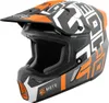 FC-Moto Merkur Flex motokrosová přilba, černá/bílá/červená, Náhled obrázku produktu 1