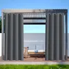 Clanmacy 1 Stück Outdoor Vorhang Gardinen 132 x 274cm Produktbild-Vorschau 11