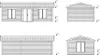 Palmako Ferienhaus Anna 26,8 + 1,9 m² - 70 mm Produktbild-Vorschau 4